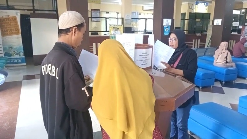 Samsat Pelaihari Tanah Laut Beri Voucer untuk Tarik Minat Warga Bayar Pajak