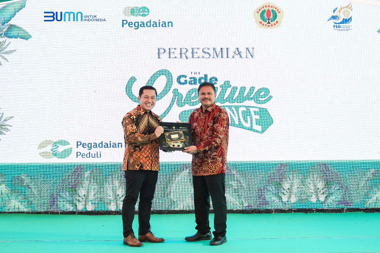 Pegadaian Resmikan The Gade Creative Lounge Universitas Mataram