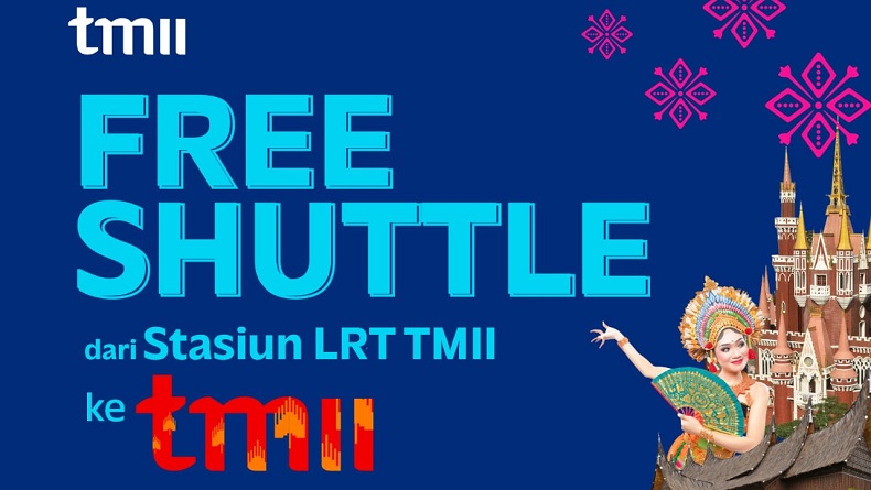 Kabar Baik, Pengunjung TMII yang Naik LRT Bakal Diantar Jemput Shuttle Gratis