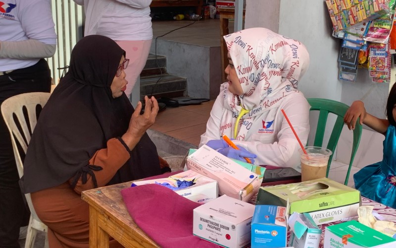 Kartini Partai Perindo Jakut Gelar Pengobatan Gratis di Koja, Antusiasme Masyarakat Tinggi