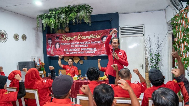 PDIP Siapkan Ribuan Saksi TPS di Surabaya, Amankan Suara Ganjar Pranowo di Pemilu
