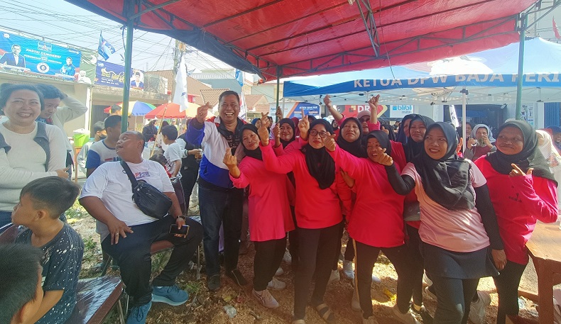 Warga Pancoran Mas Senang Ikut Pesta Rakyat dan Jalan Santai Perindo: Menambah Semangat Masyarakat