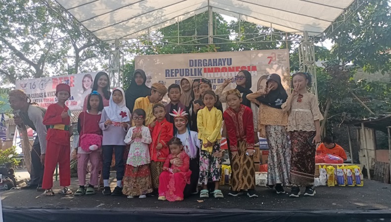 Rere Tati Bersama DPD Perindo Depok Gelar Pesta Rakyat dan Jalan Santai di Pancoran Mas