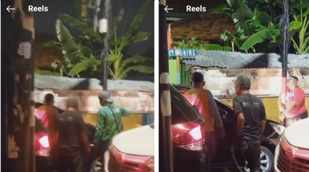 Viral Jalan Macet karena Ibu-Ibu Berhenti Takut Nyenggol Tiang Listrik: Bapak Jangan Paksa Saya