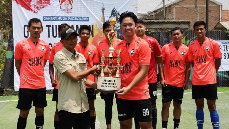 GMP Gelar Turnamen Mini Soccer dan Sosialisasikan Ganjar Pranowo di Bandung
