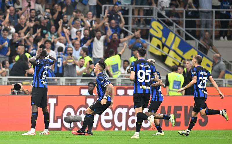 Hasil Inter Milan Vs AC Milan di Liga Italia: Nerazzurri Menang Telak 5-1