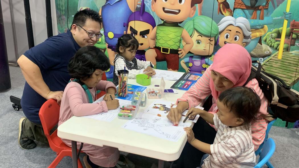 Hadir dalam Pameran Berskala Internasional JIPremium, MNC Animation Tawarkan Kegiatan Ramah Anak