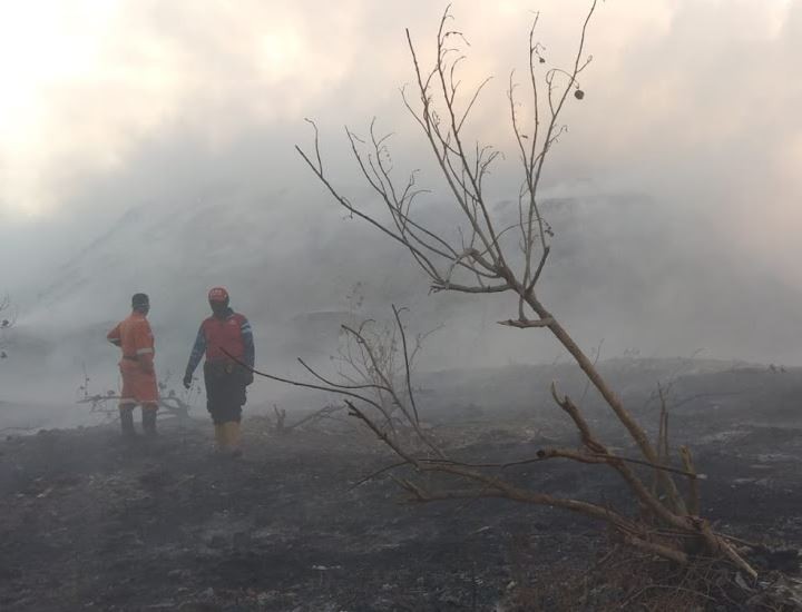 Kebakaran TPA Putri Cempo Solo, BNPB Siap Kerahkan Helikopter Water Bombing