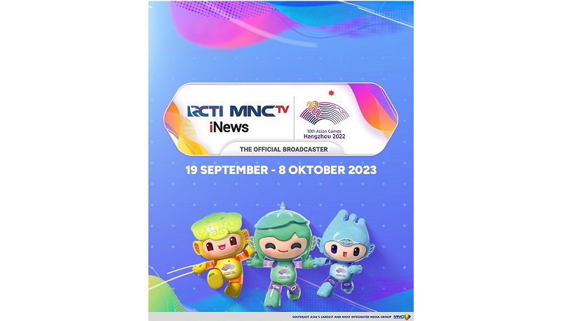 Dukung Atlet Indonesia di Asian Games 2022 Live RCTI, MNCTV dan iNews!