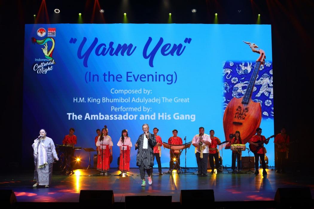 Indonesian Cultural Night, Kolaborasi Indonesia-Thailand Kenang Karya Raja Bhumibol