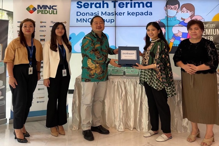 Gandeng MNC Peduli Salurkan 2 Juta Masker, Skrineer: Kami Punya Visi Sama Lindungi Warga Jakarta