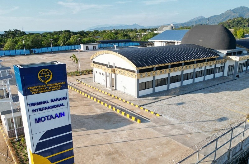 Kemenhub Resmikan Terminal Barang Internasional Motaain, Lancarkan Arus Logistik ke Timor Leste