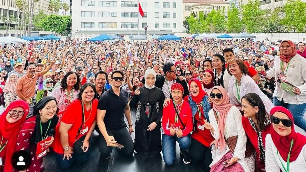 Putri Ariani Tampil Memukau di Pesta Rakyat Los Angeles: Alhamdulillah Seru Banget