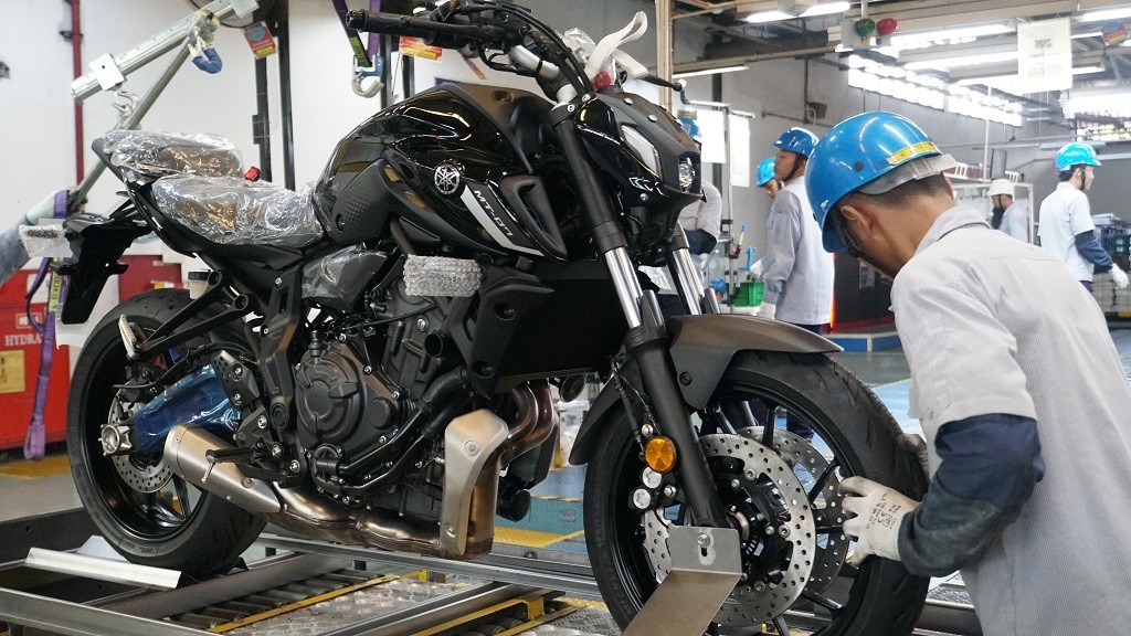 Intip Spesifikasi Moge Yamaha MT-07 Buatan Pulogadung, Mendunia Diekspor ke Eropa