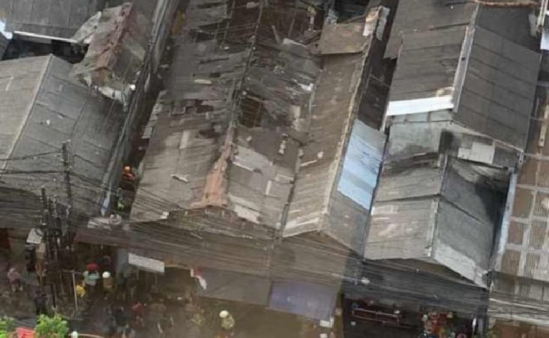 Kebakaran Hanguskan 7 Kios di Cilandak KKO Jaksel, Lalu Lintas Sempat Macet