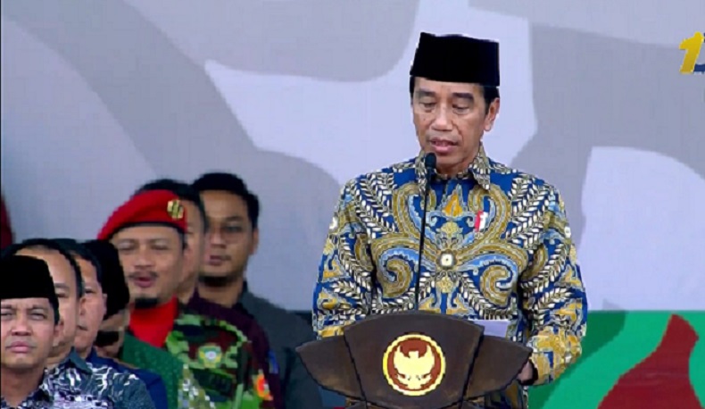 Jokowi: Indonesia Butuh Pemimpin yang Berani Berhadapan dengan Negara Mana pun