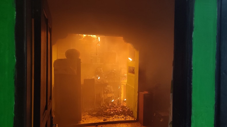 4 Rumah Terbakar di Jatinegara Jaktim, Diduga gegara Korsleting Listrik