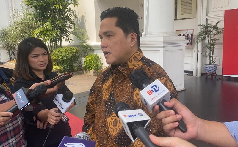Ketum PSSI Erick Thohir Laporkan Persiapan Piala Dunia U-17 ke Presiden Jokowi