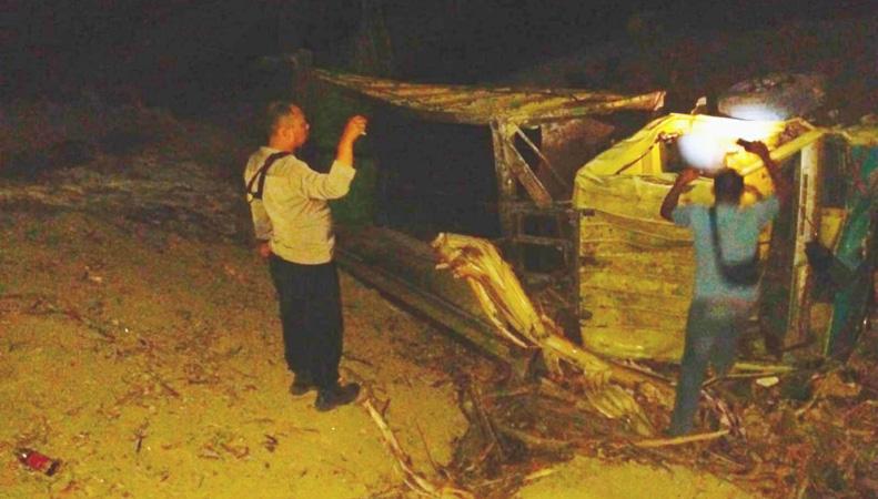 Kecelakaan Truk Terjun ke Jurang di Hutan Grobogan, Sopir Tewas