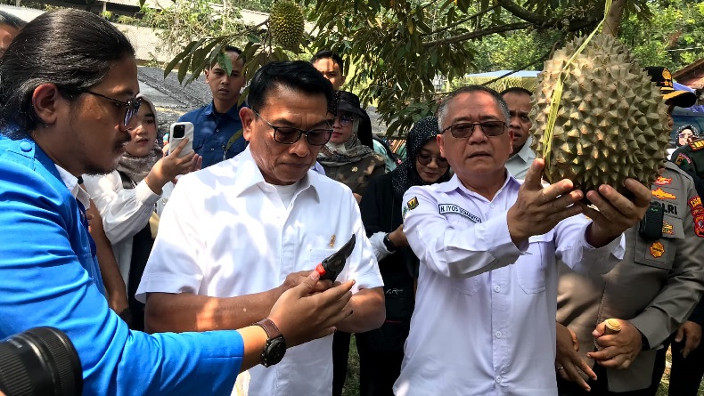 Moeldoko Berkunjung ke Sukabumi, Prihatin Nasib Petani selama Kemarau Panjang