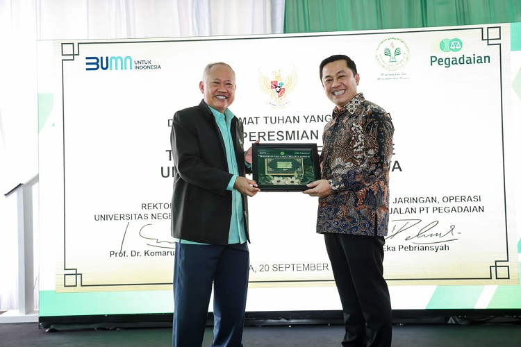 Dukung Kreativitas Mahasiswa, Pegadaian Resmikan The Gade Creative Lounge ke-14 di UNJ