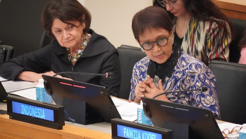 Bicara di Forum PBB, Menlu RI: Politik Jangan Halangi Solidaritas untuk Afghanistan