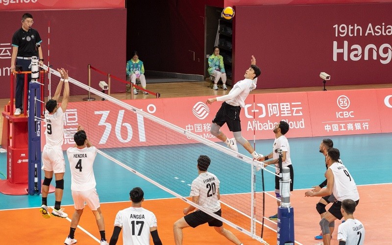 Link Live Streaming Timnas Voli Indonesia Vs China di Asian Games 2022 Malam Ini