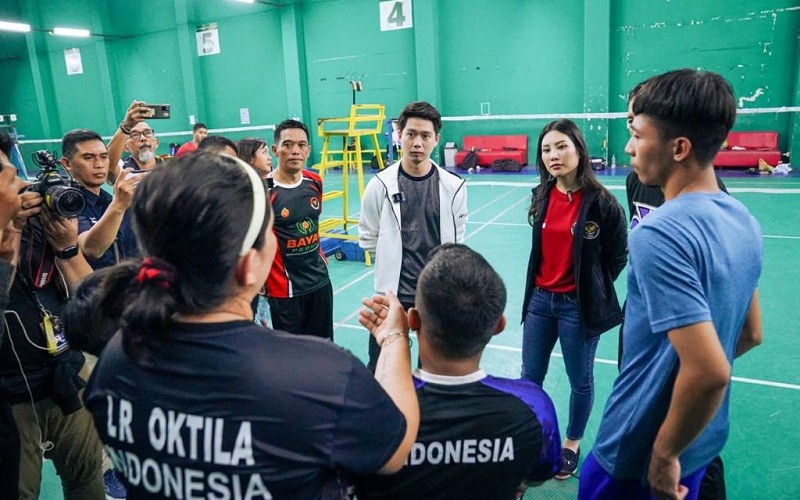 Wamenparekraf Angela Tanoesoedibjo Wujudkan Keinginan Atlet Para Games Jumpa Kevin Sanjaya