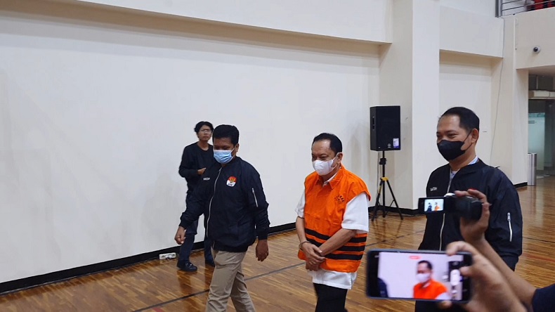 KPK Tahan Mantan Dirut PT SMS Tersangka Korupsi Angkut Batu Bara di Sumsel