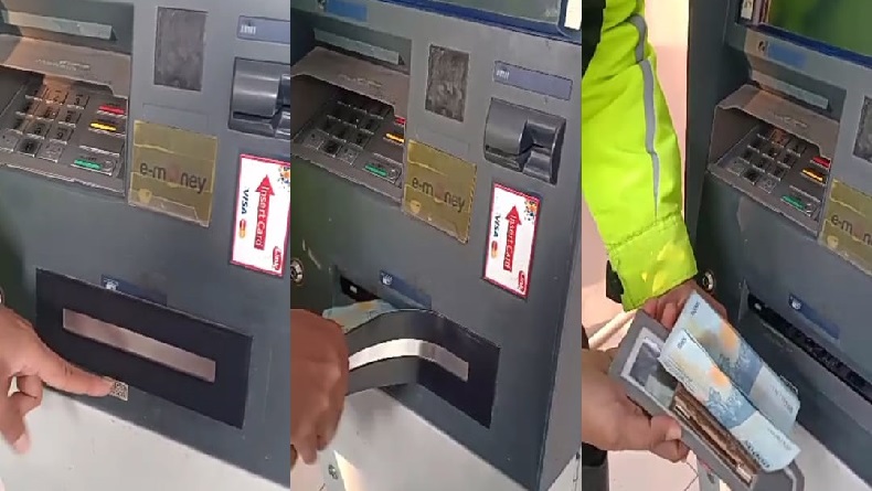 Awas! Aksi Pencurian Uang Modus Tutup Lubang ATM dengan Stiker Terjadi di Garut