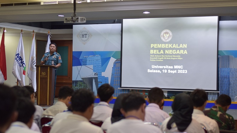 MNC University Gelar Kuliah Umum Bela Negara Bersama Kemhan