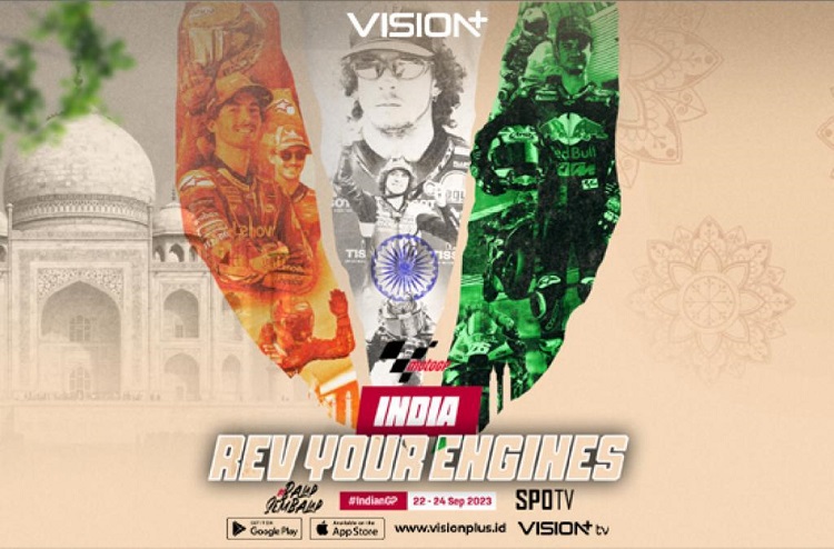 Jadwal Lengkap MotoGP India 2023, Saksikan Live di Vision+