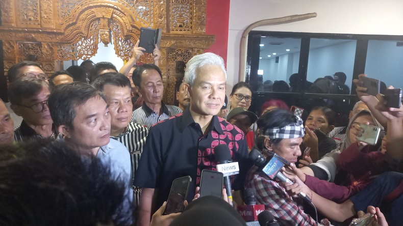Pesan Ganjar Pranowo ke Relawan: Jaga Sopan Santun, Jangan Bikin Hoaks