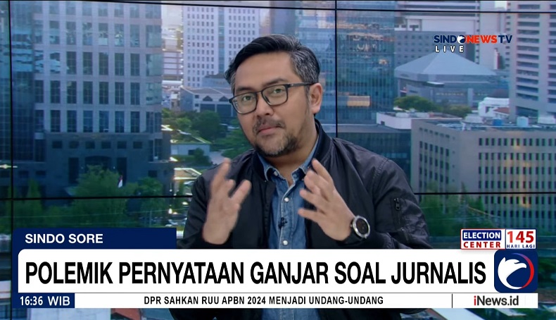 Prabu Revolusi soal Ucapan Ganjar: Saya sebagai Jurnalis Tidak Merasa Direndahkan