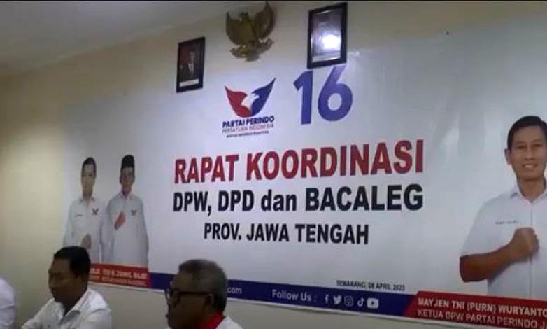  DPW Partai Perindo Jateng Gelar Rakor dan Konsolidasi, Matangkan Pemenangan Pemilu 2024