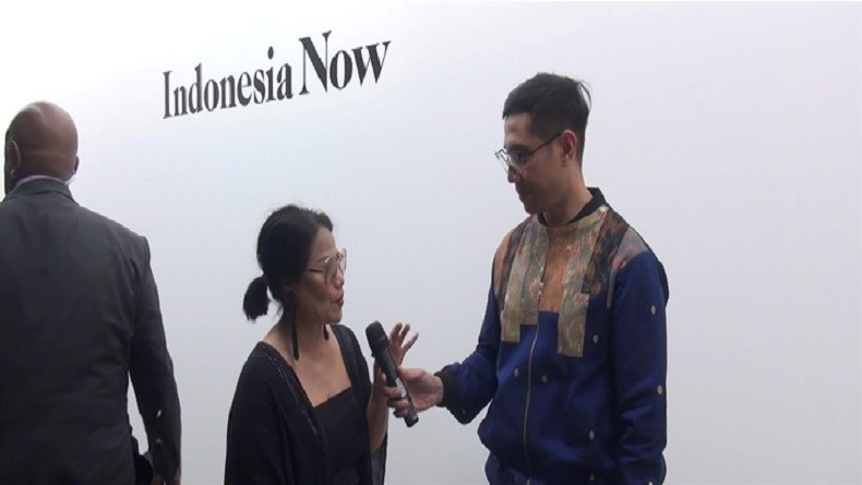 Representatif Kementerian Investasi RI untuk New York Apresiasi Rancangan Tenun Jepara Liliana Tanoesoedibjo di NYFW