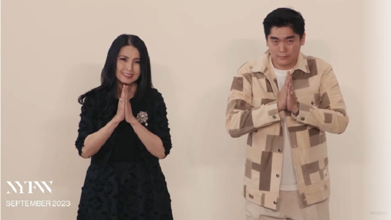 Zahwa Massaid Mahasiswi Lulusan AS Bangga Tenun Jepara AMERO Jewellery X Livette by Liliana Tanoesoedibjo Bersinar di NYFW