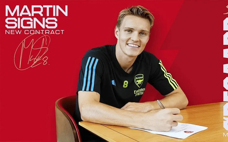 Gacor di London Utara, Martin Odegaard Perpanjang Masa Baktinya di Arsenal