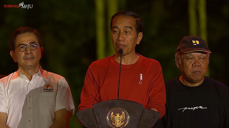 Jokowi Berterima Kasih kepada Warga dan Pekerja IKN di Malam Apresiasi Nusantara