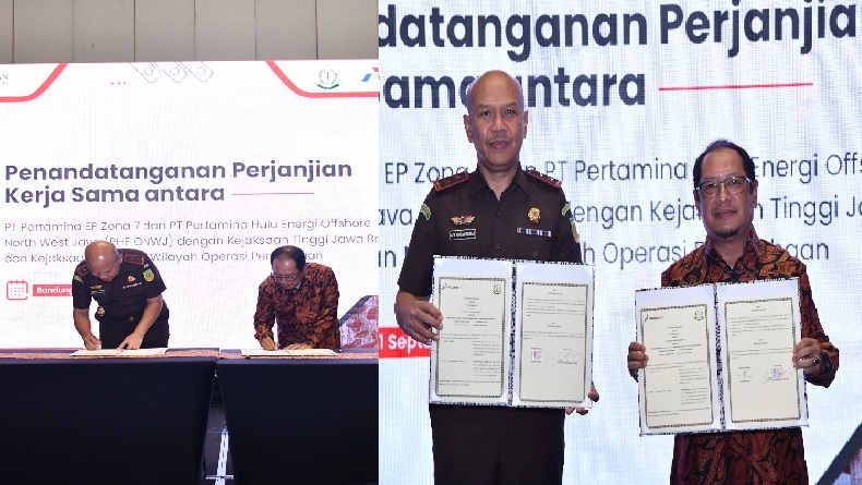 Kejati Jabar-Pertamina Teken MoU Bidang Hukum Perdata dan Tata Usaha Negara