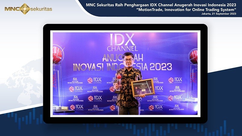 MotionTrade dari MNC Sekuritas Raih Penghargaan IDX Channel Anugerah Inovasi Indonesia 2023 