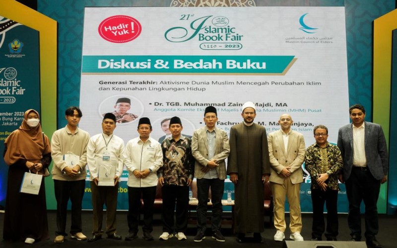 Ribuan Peserta Antusias Diskusi Bedah Buku Bersama TGB di Islamic Book Fair