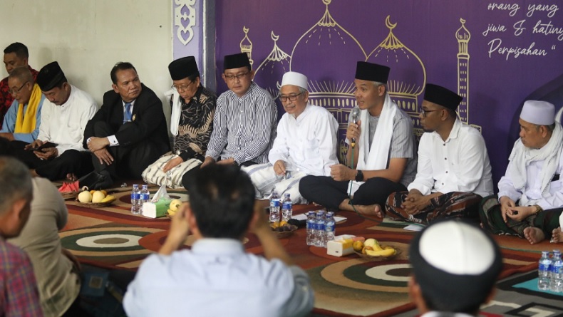Ganjar Silaturahmi dengan Tokoh Lintas Agama di Tangerang, Serap Aspirasi soal Toleransi