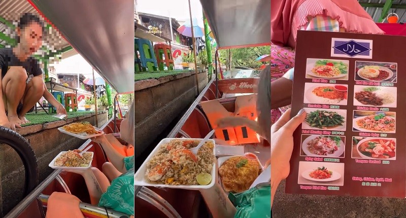 Viral, Wisatawan Indonesia Makan Nasi Goreng di Floating Market Thailand Kena Harga Rp1 Juta