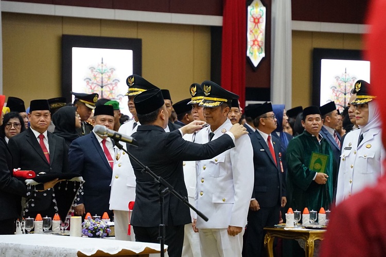 Dilantik Gubernur Kalteng, Muhlis Resmi Jadi Pj Bupati Barito Utara