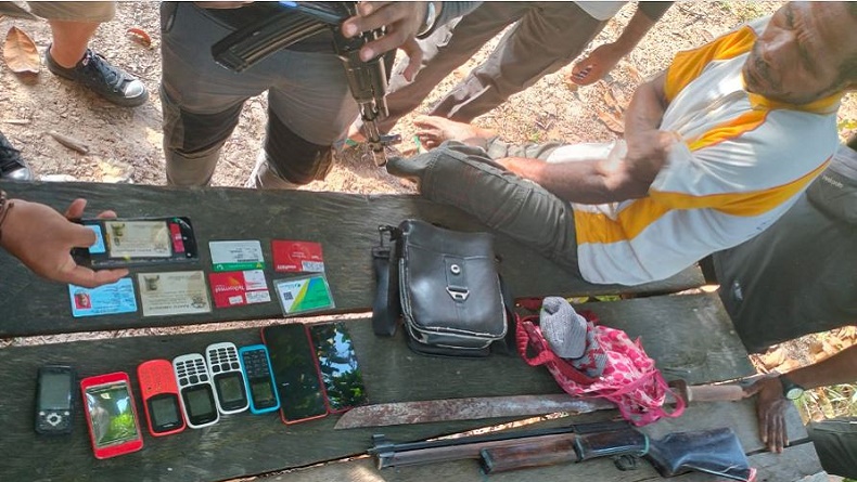 Identitas Simpatisan KKB Ditangkap usai Tembaki Pos TNI Teluk Bintuni, Marthen Iba 