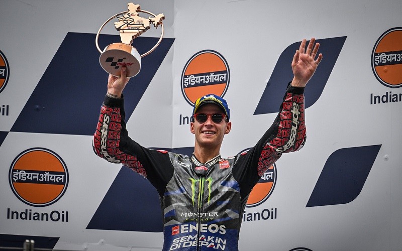 Naik Podium di India, Fabio Quartararo Makin Pede Tatap MotoGP Jepang 2023 