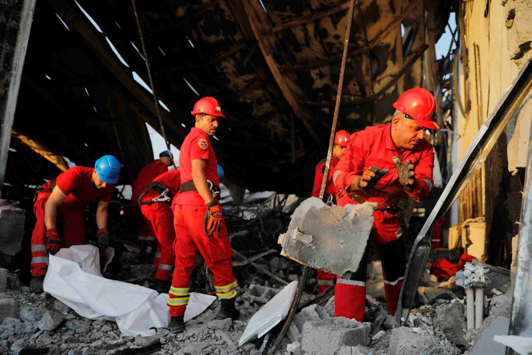 Korban Kebakaran Pesta Pernikahan di Nineveh Irak Tembus 450 Orang