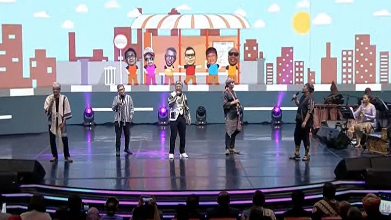 P-Project Tampil di Anugerah Komedi Indonesia 2023, Acara Kian Meriah