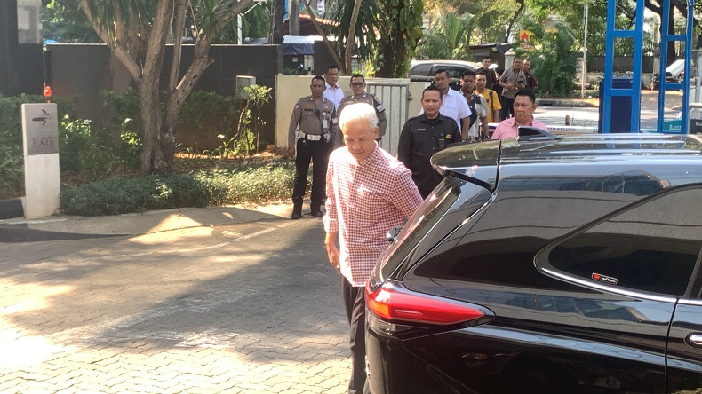 Ganjar hingga 4 Ketum Parpol Pendukung Hadiri Rapat TPN